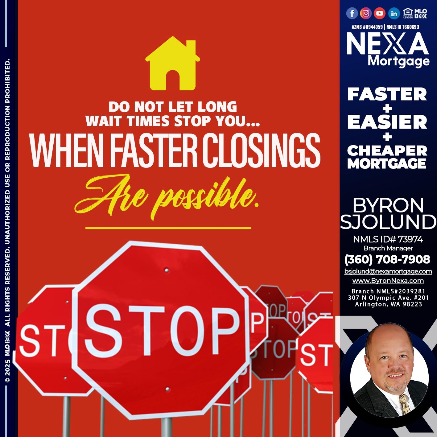 DO NOT LET - Byron Sjolund -Branch Manager
