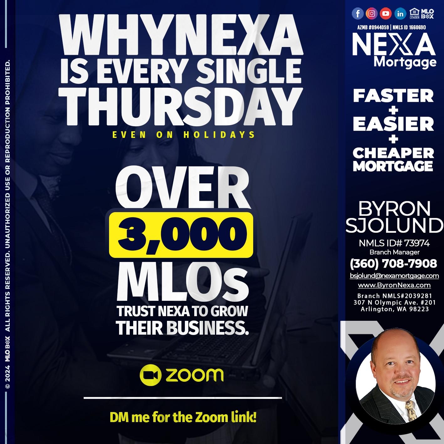 WHY NEXA - Byron Sjolund -Branch Manager