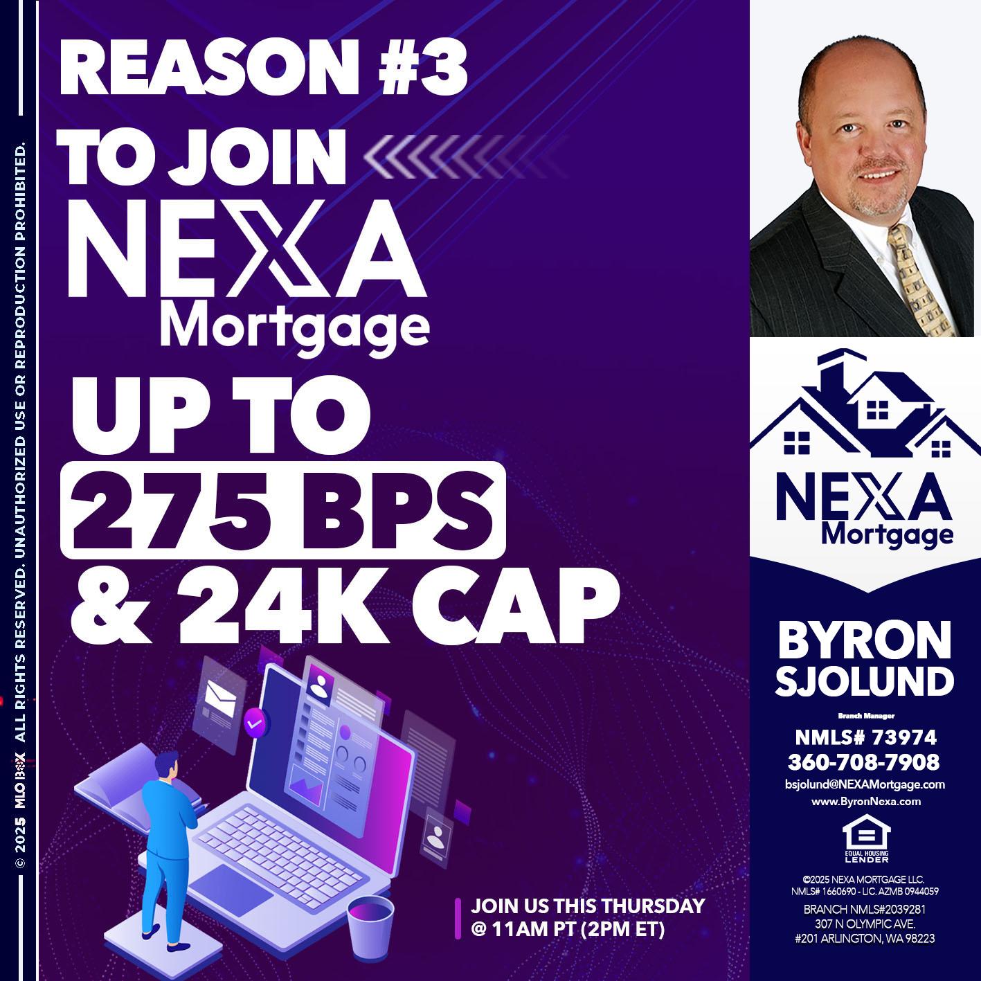REASON 3 - Byron Sjolund -Branch Manager