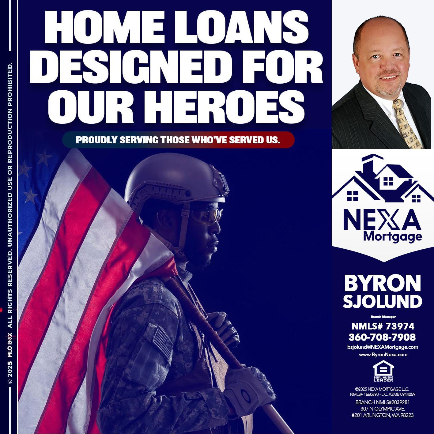 home loans - Byron Sjolund -Branch Manager