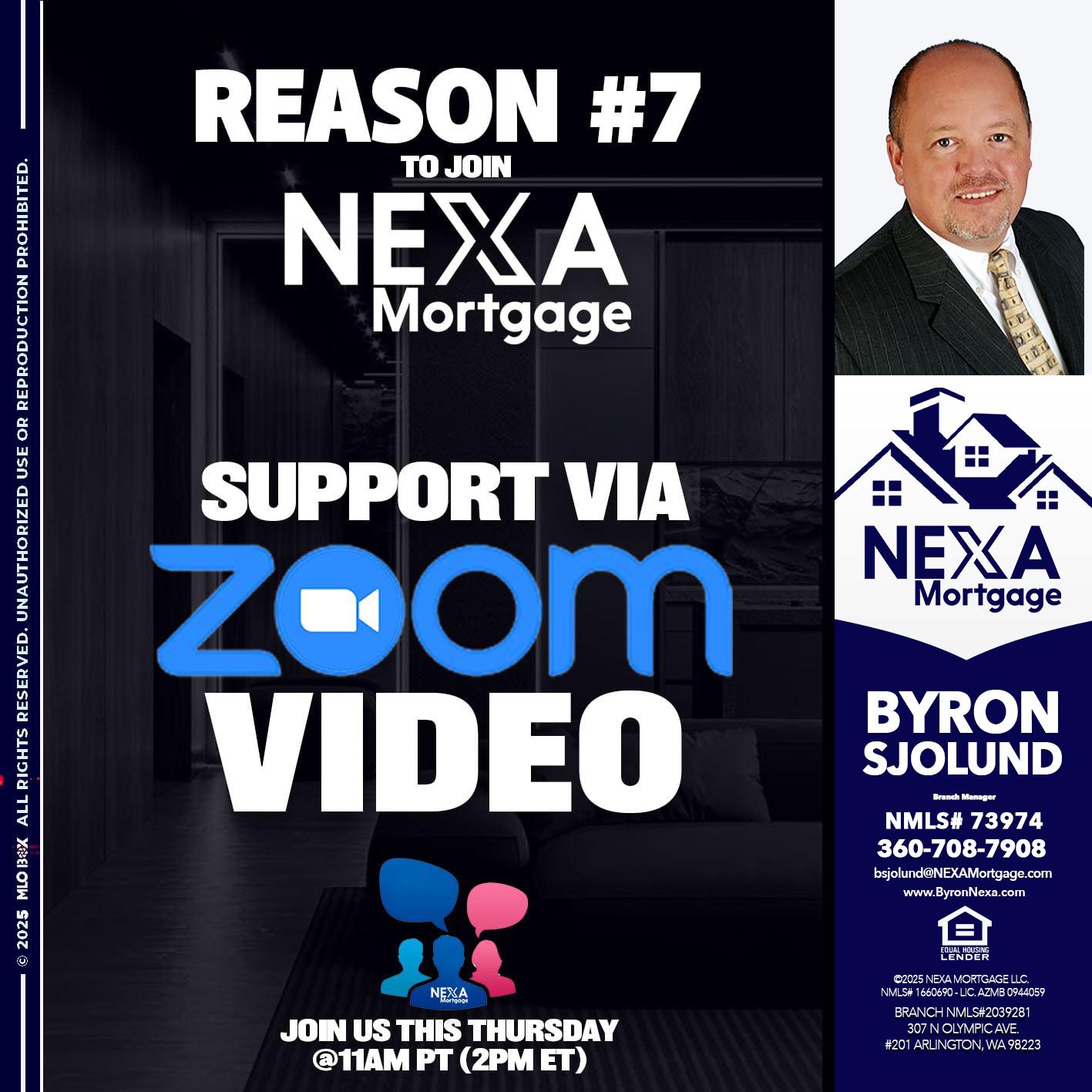 REASON 7 - Byron Sjolund -Branch Manager