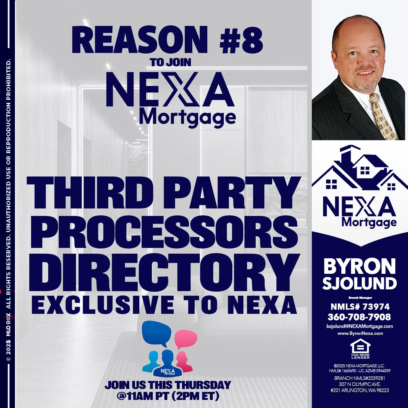 REASON 8 - Byron Sjolund -Branch Manager
