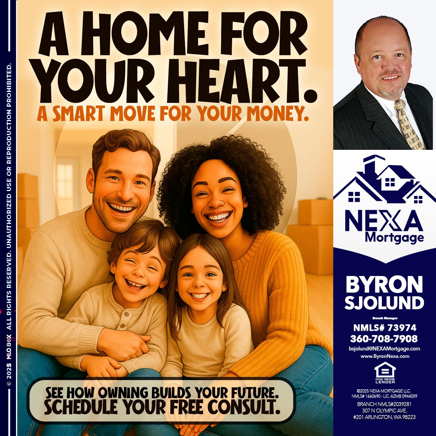 A HOME FOR - Byron Sjolund -Branch Manager