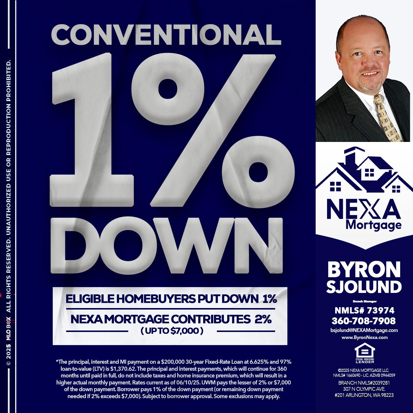 CONVENTIONAL - Byron Sjolund -Branch Manager