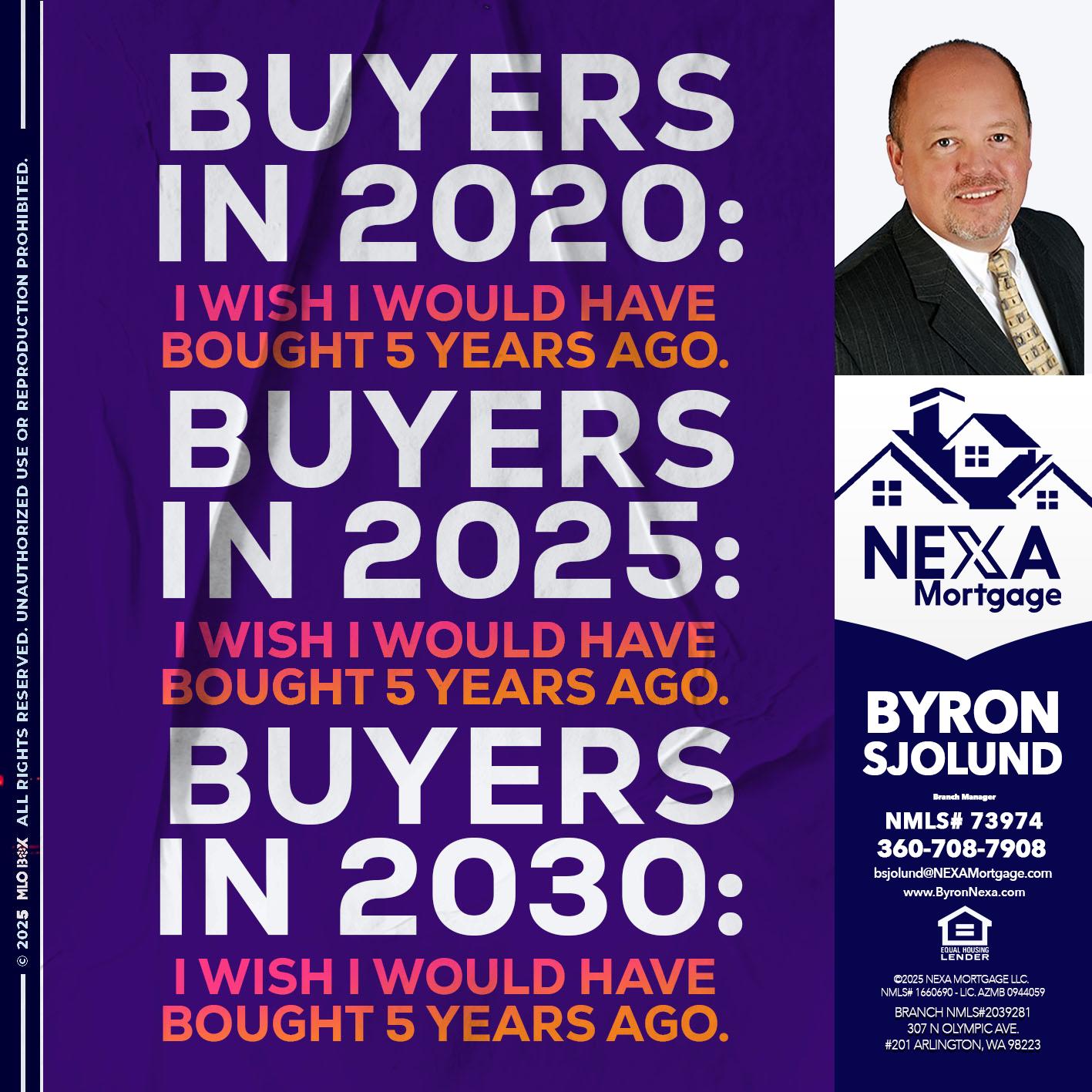 BUYERS IN 2020 - Byron Sjolund -Branch Manager