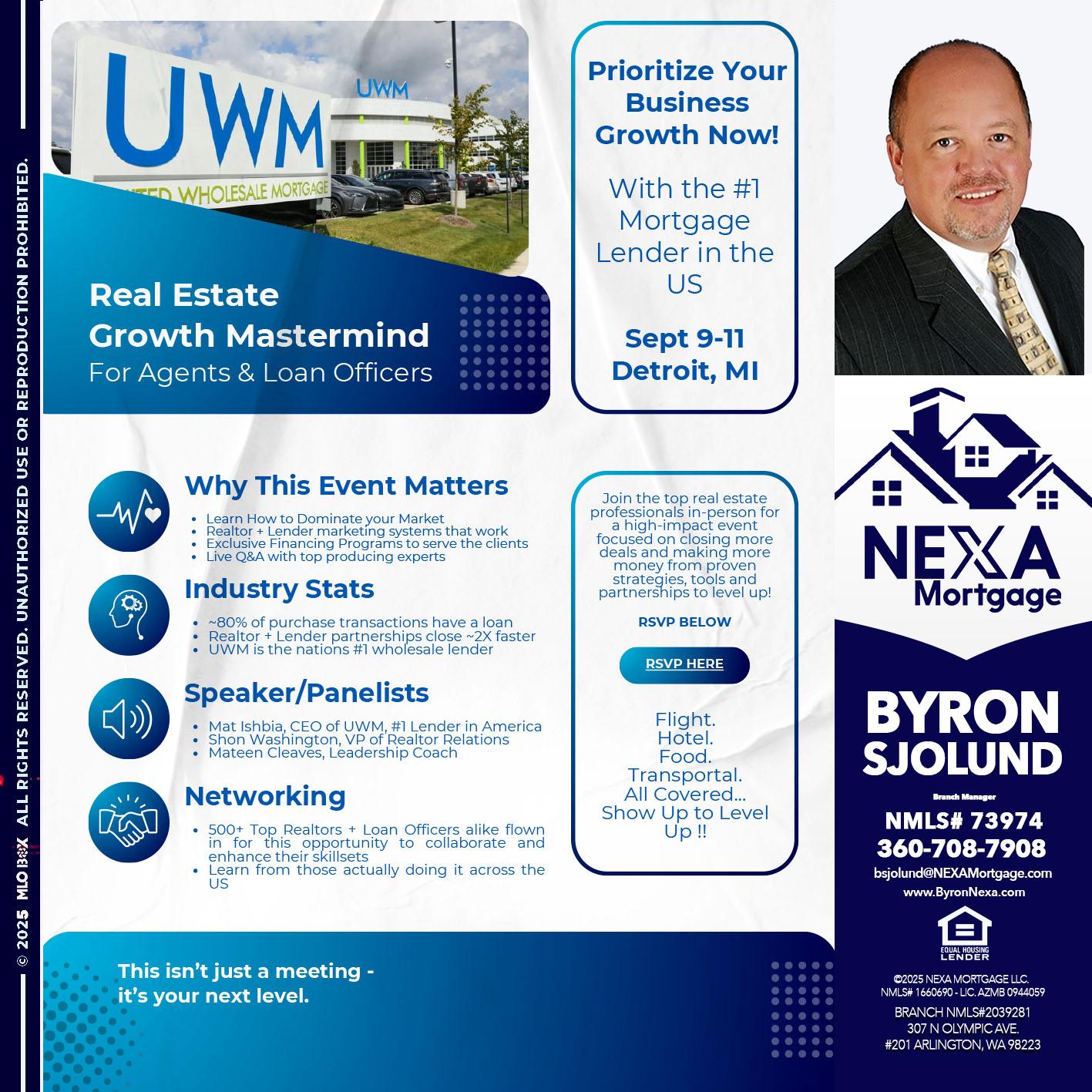 DETROIT TRIP - Byron Sjolund -Branch Manager