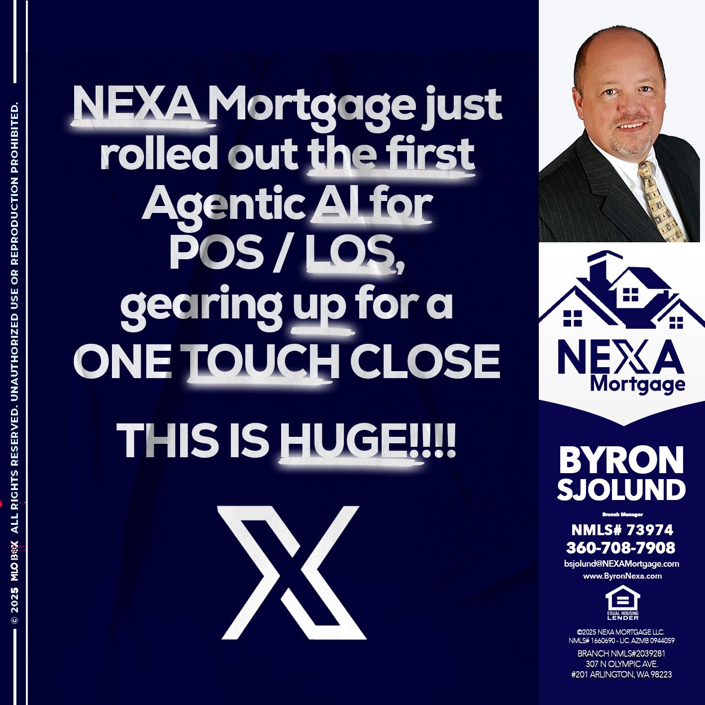 NEXA MORTGAGE - Byron Sjolund -Branch Manager