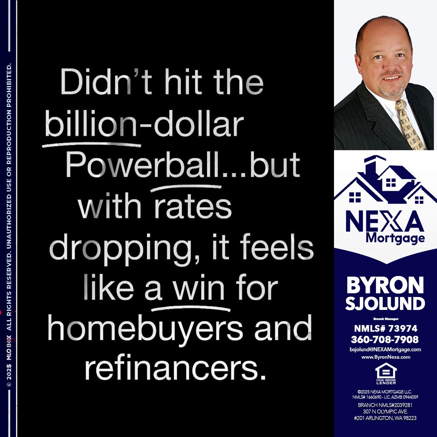 DIDNT HIT - Byron Sjolund -Branch Manager