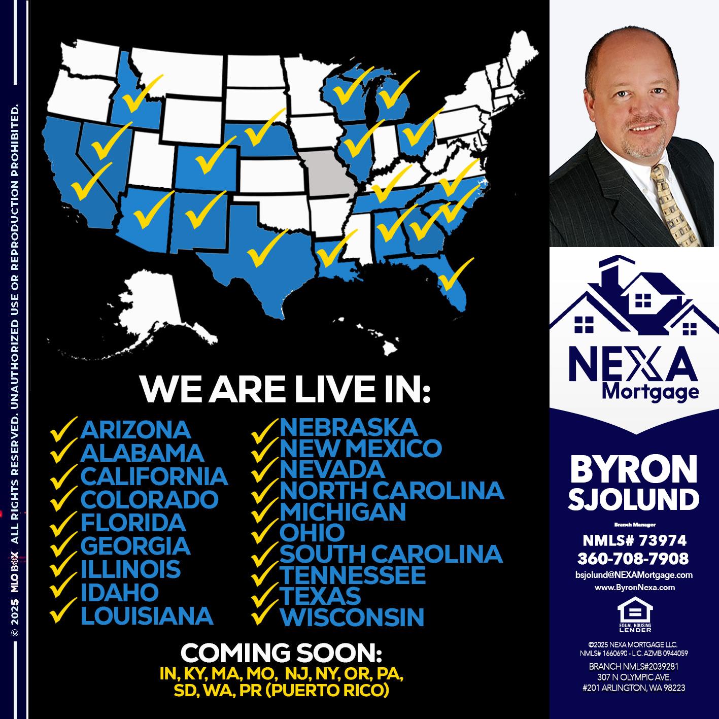New Mexico live - Byron Sjolund -Branch Manager