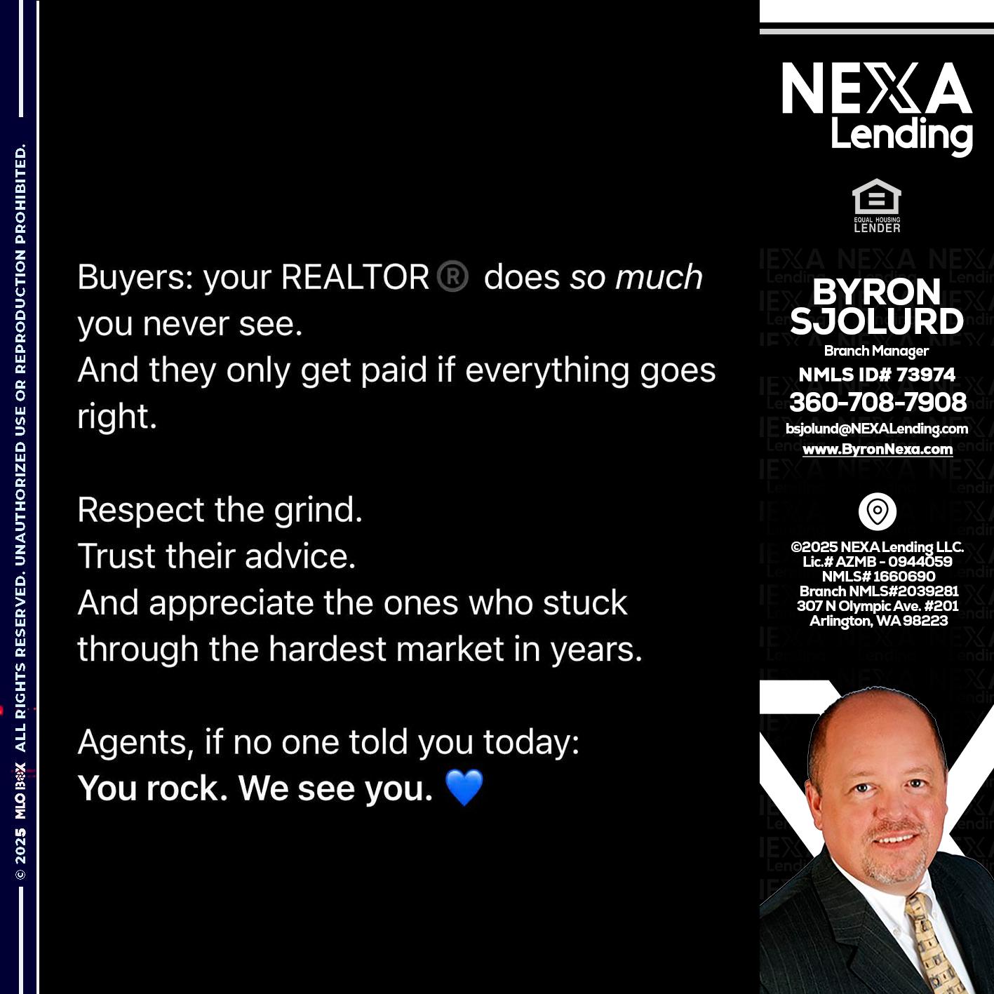 BUYERS - Byron Sjolund -Branch Manager