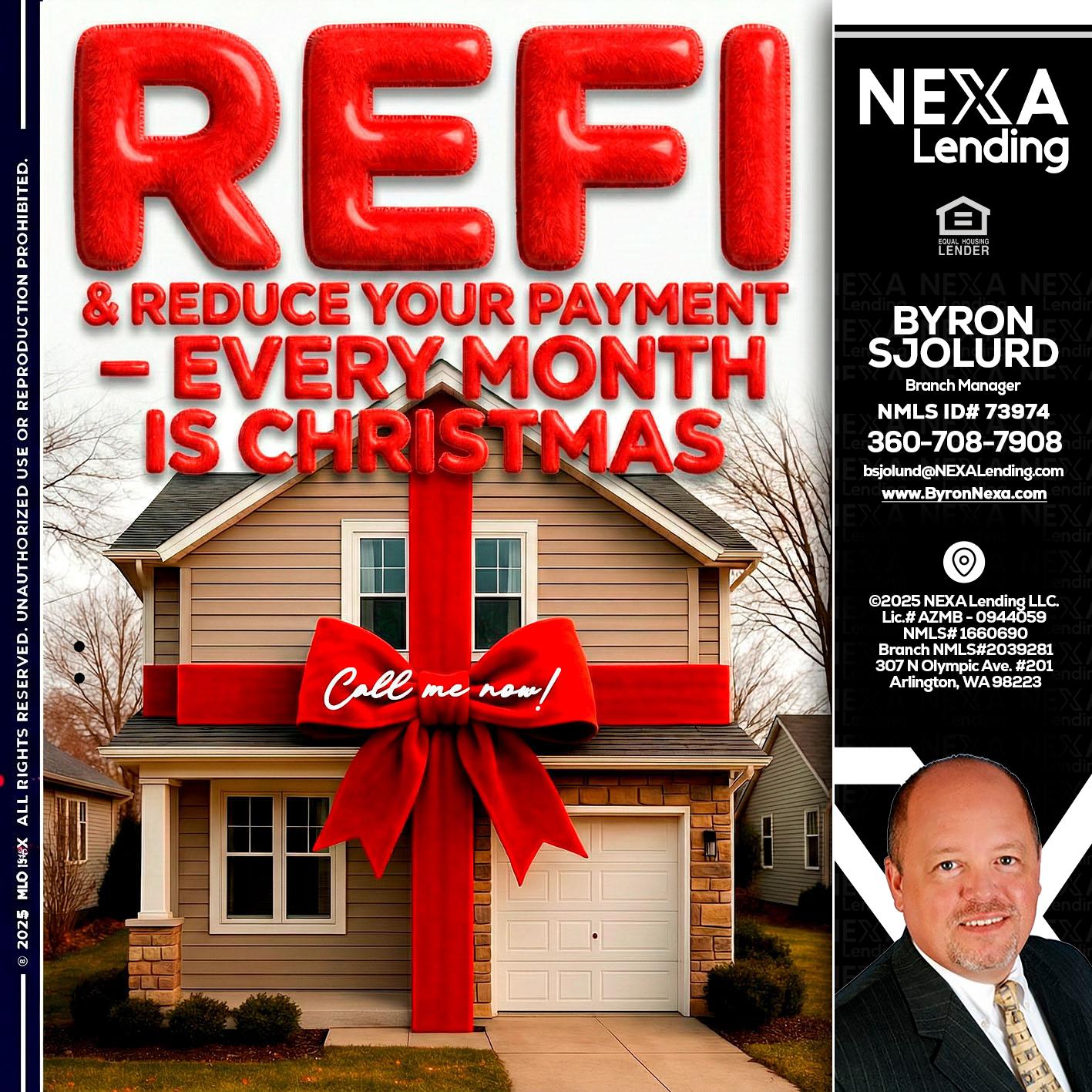 REFI - Byron Sjolund -Branch Manager