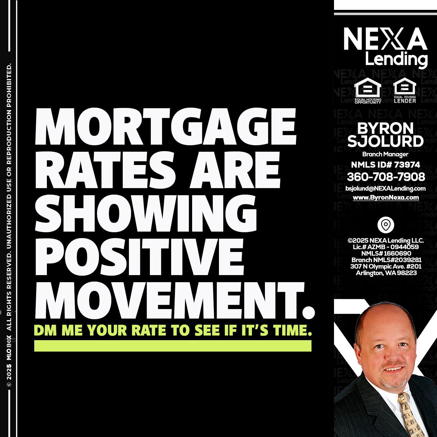 MORTGAGE - Byron Sjolund -Branch Manager