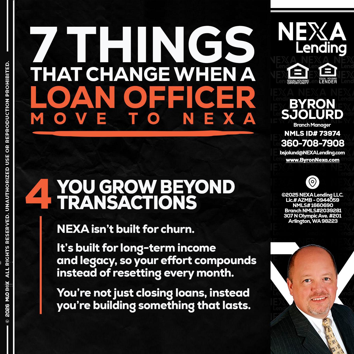 7 THINGS (4) - Byron Sjolund -Branch Manager
