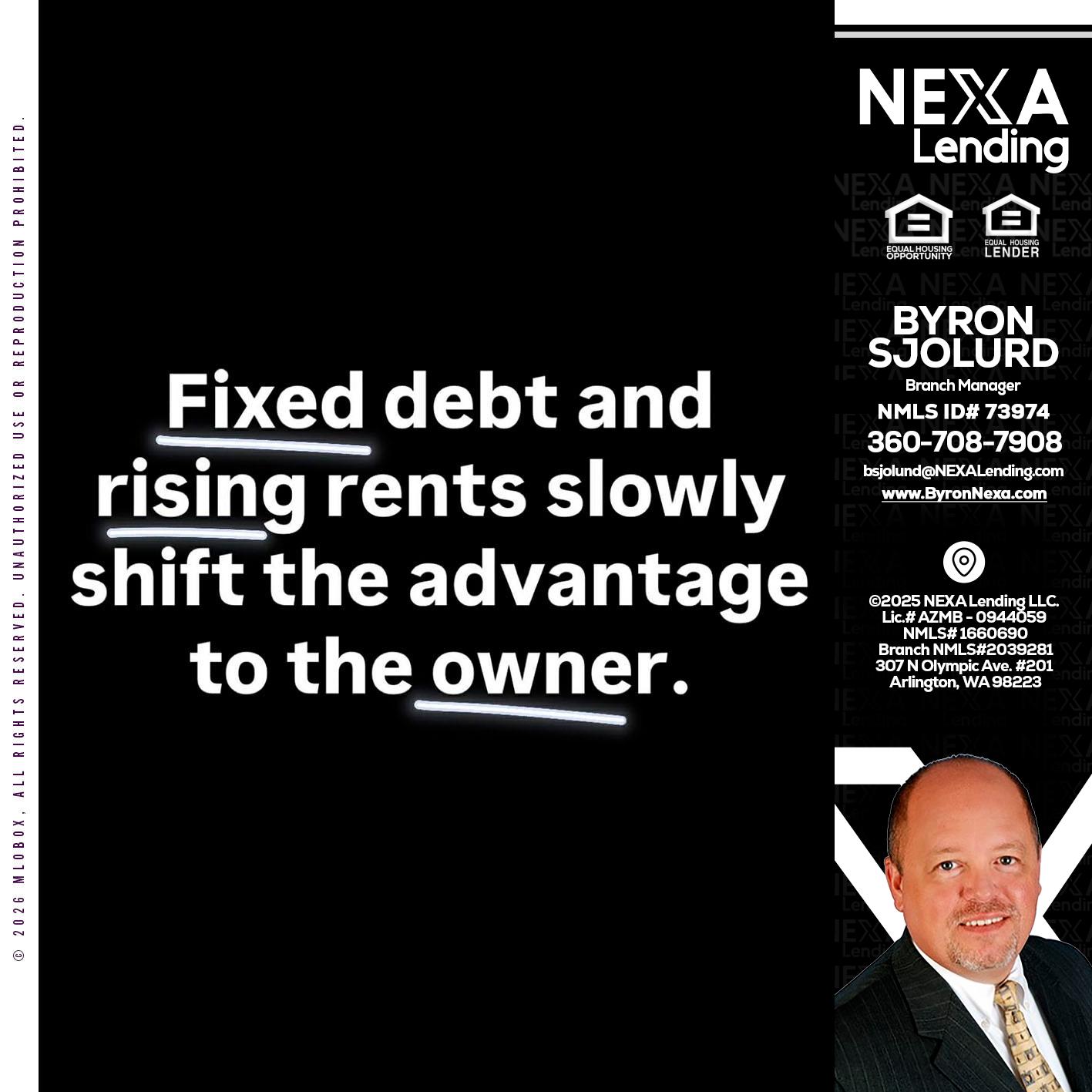 FIXED DEBT - Byron Sjolund -Branch Manager