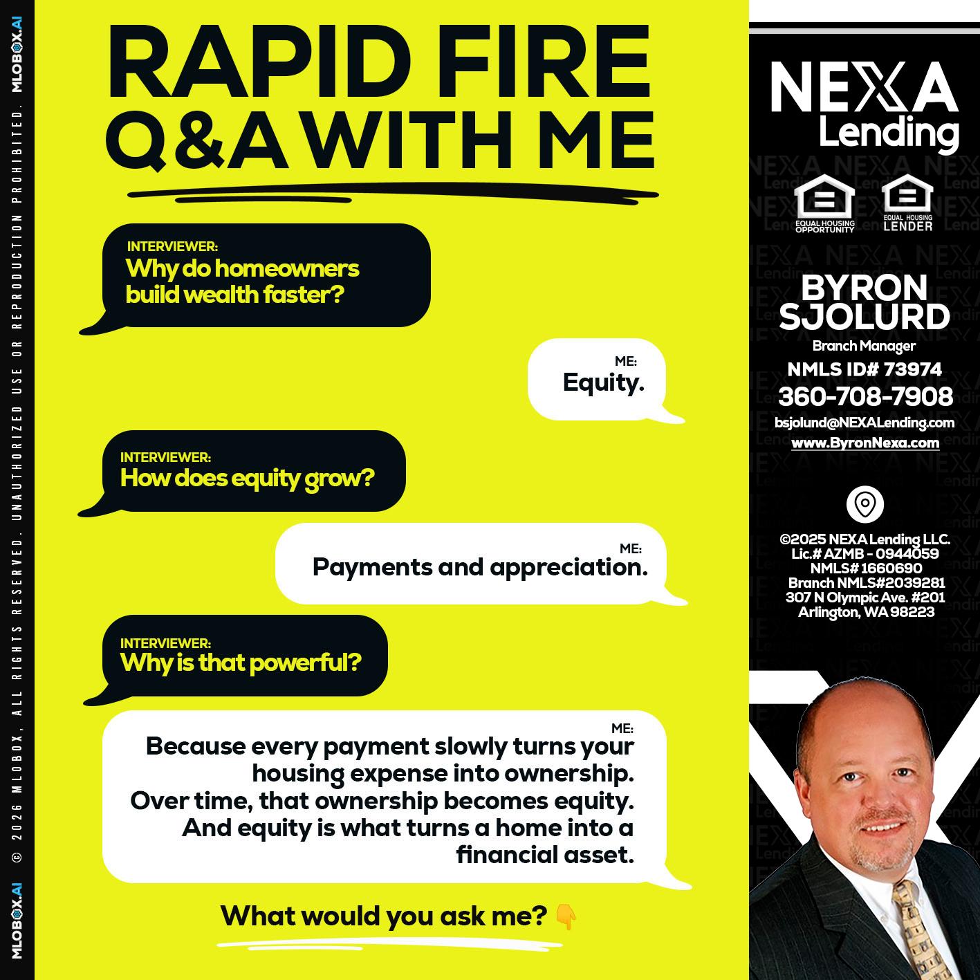 RAPID FIRE Q&A - Byron Sjolund -Branch Manager
