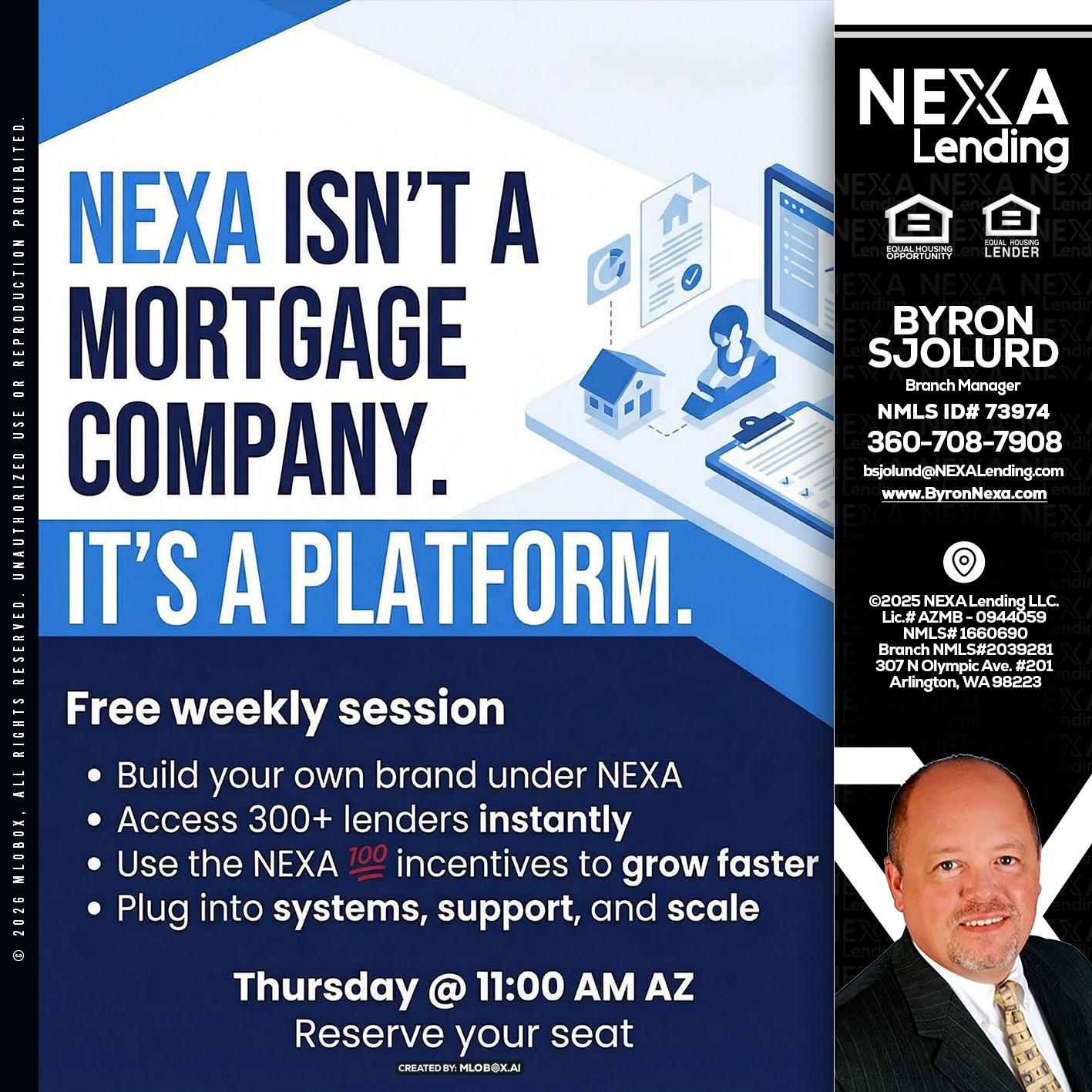 NEXA ISNT - Byron Sjolund -Branch Manager