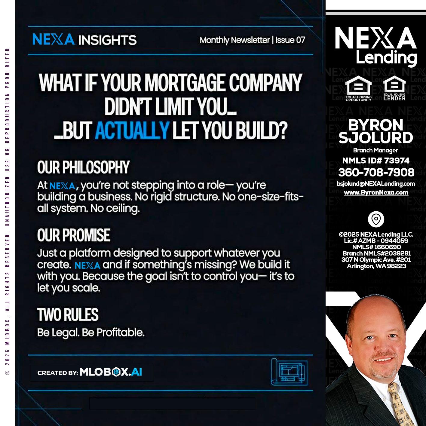 NEXA INSIGHTS - Byron Sjolund -Branch Manager