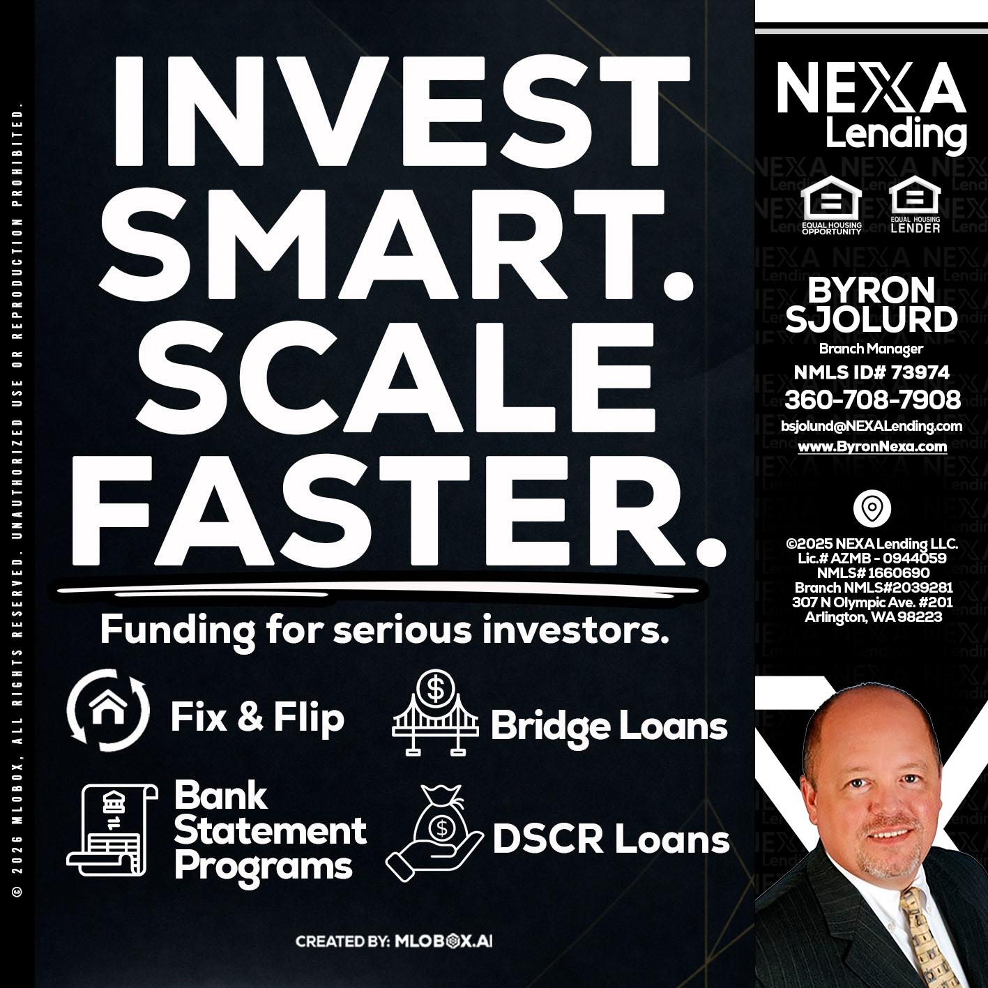 INVEST SMART - Byron Sjolund -Branch Manager