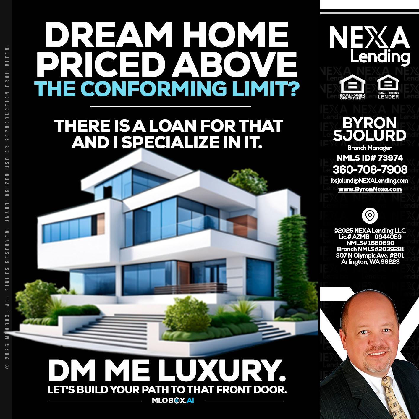 DREAM HOME - Byron Sjolund -Branch Manager