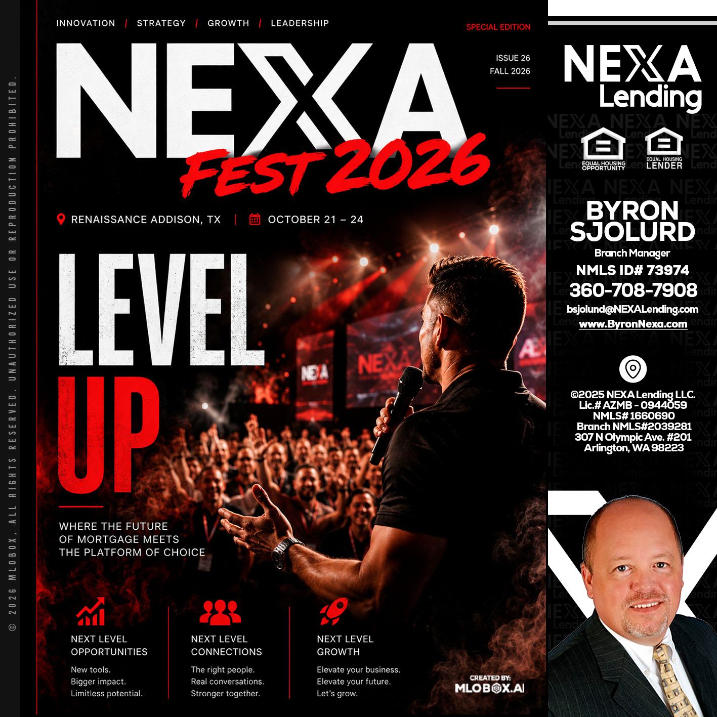 NEXA FEST 2026 - Byron Sjolund -Branch Manager