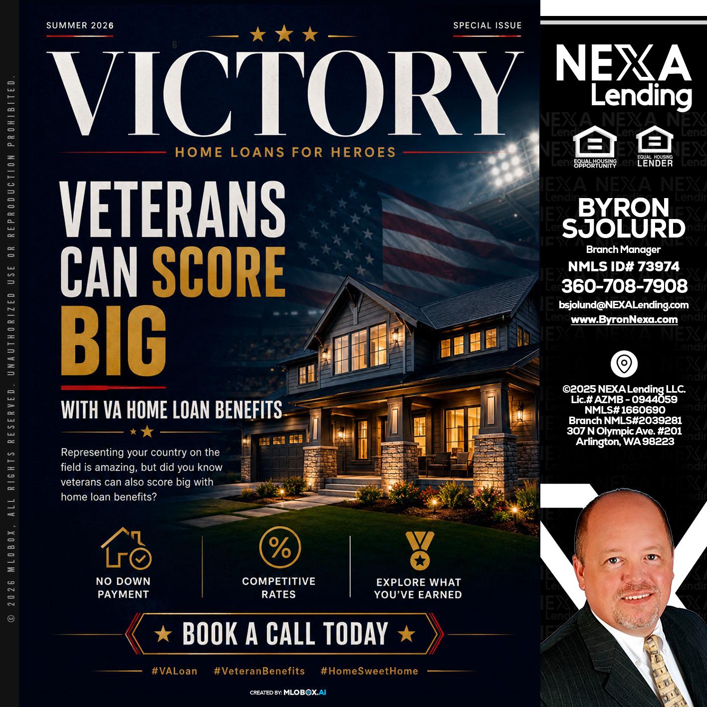 VICTORY - Byron Sjolund -Branch Manager