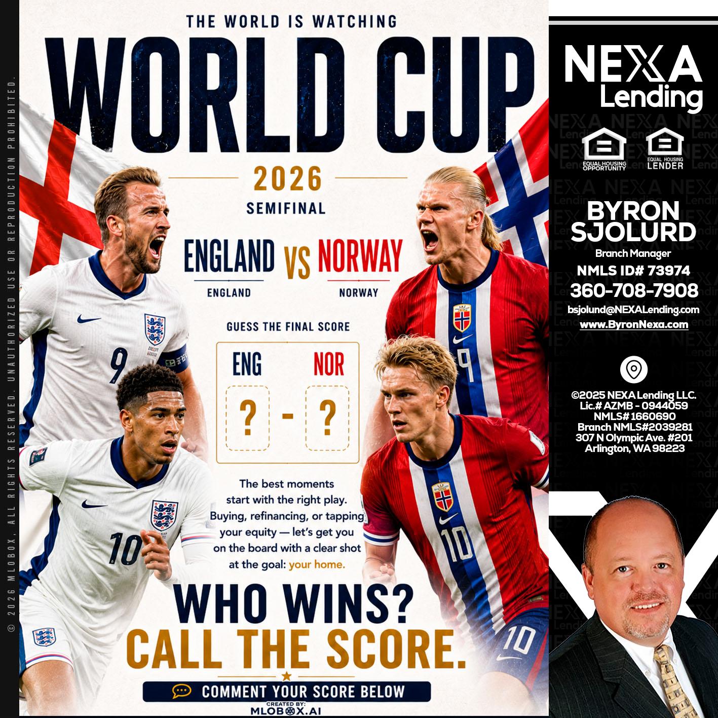WORLD CUP 2026 - Byron Sjolund -Branch Manager