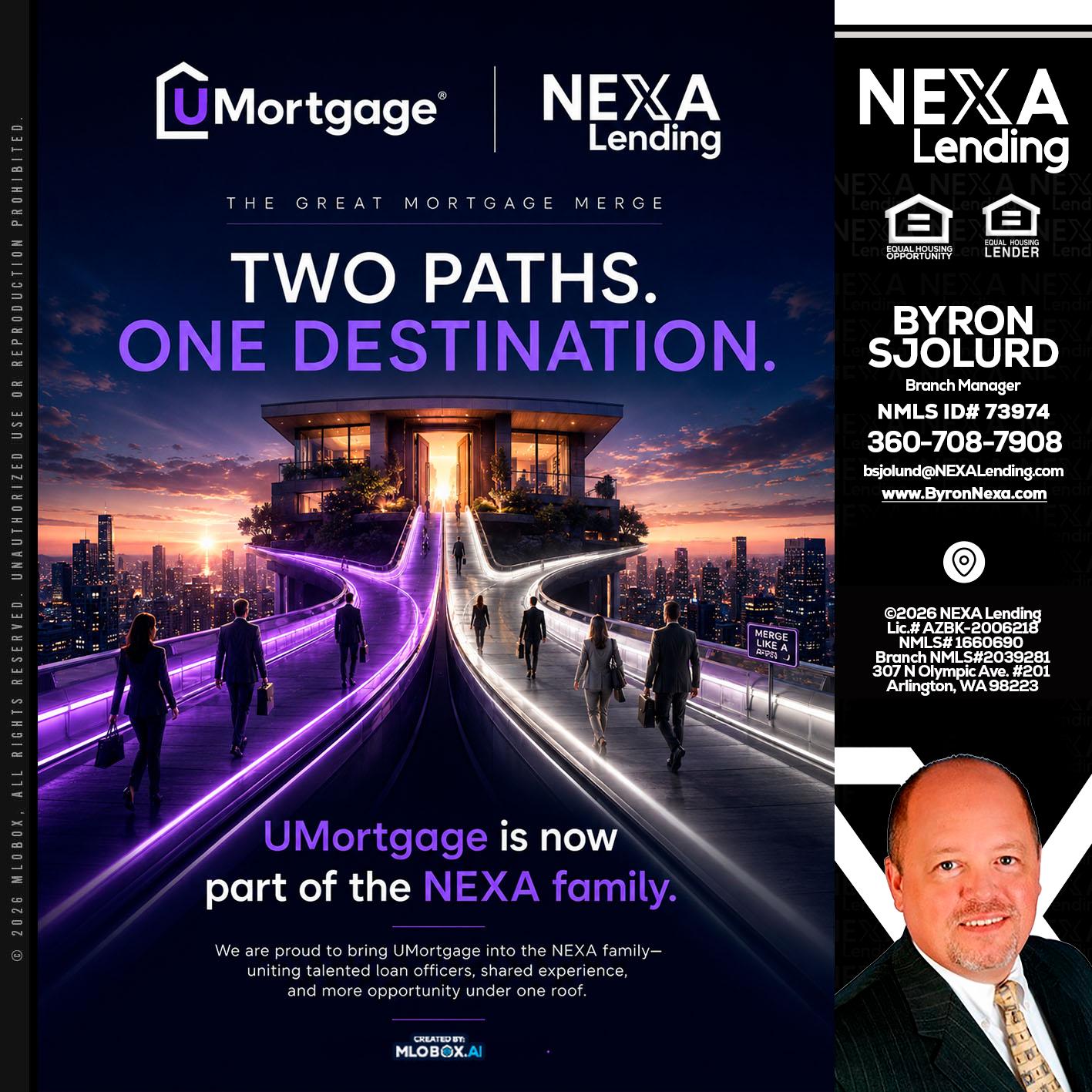 two path - Byron Sjolund -Branch Manager