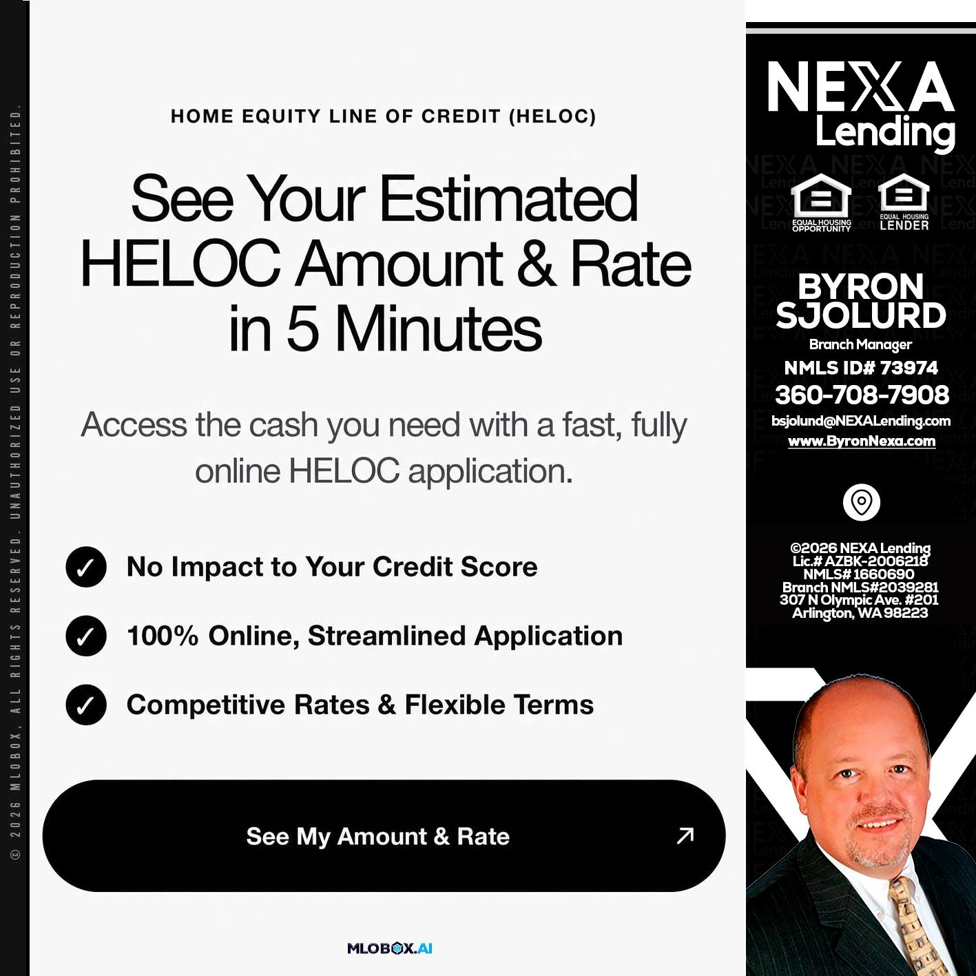 HELOC - Byron Sjolund -Branch Manager