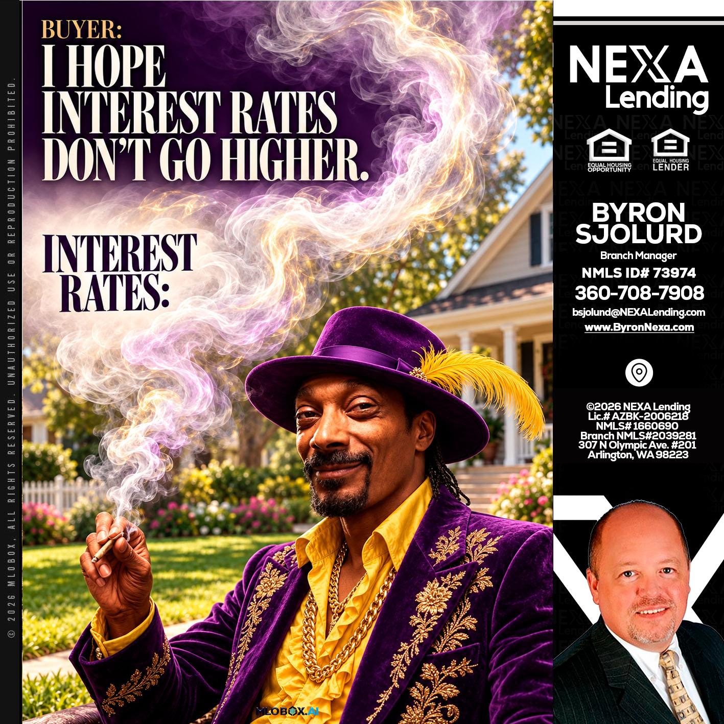 I HOPE RATES - Byron Sjolund -Branch Manager
